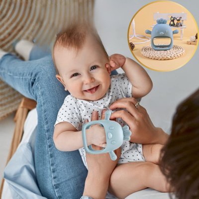 ANNEAU DENTITION BÉBÉ | SOFT GLOVE™ - Forbebeconfort