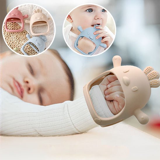 ANNEAU DENTITION BÉBÉ | SOFT GLOVE™ - Forbebeconfort