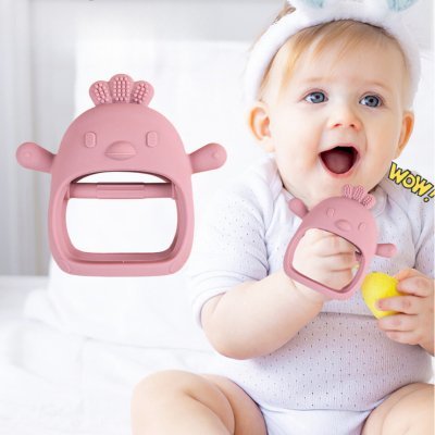 ANNEAU DENTITION BÉBÉ | SOFT GLOVE™ - Forbebeconfort