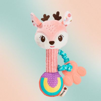 HOCHET POUR BEBE | JOUET D'ÉVEIL EN PELUCHE - Forbebeconfort