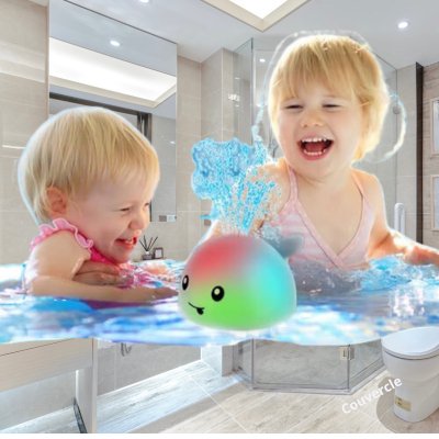 JOUET BAIGNOIRE BEBE - BALEINE - Forbebeconfort