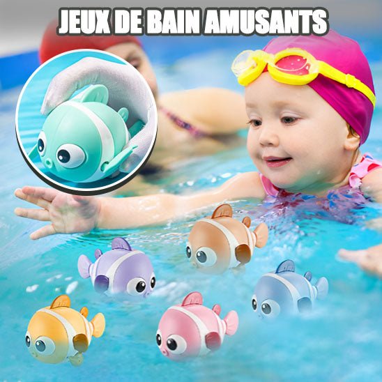 JOUET BAIGNOIRE BEBE - POISSON - Forbebeconfort