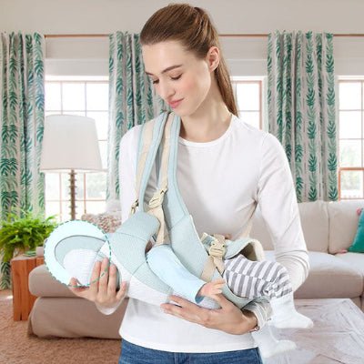 Porte bébé Physiologique | Respirant avec siège à hanche - Forbebeconfort